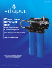 vitapur V15UVR2FS Use & Care Manual