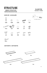 STRUCTUBE ELLINGTON Assembly Instructions Manual