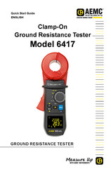 AEMC instruments 2141.02 Quick Start Manual