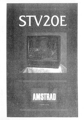 AMSTRAD STV 20E Manual