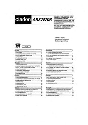 Clarion ARX7170R Owner's Manual