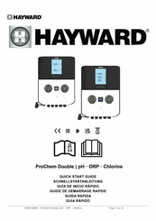 Hayward ProChem Double PRO-CHEM-DPHRXG Quick Start Manual