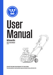 Westinghouse WSnow18c User Manual