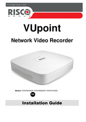 Risco Vupoint RVNVR160020A Installation Manual