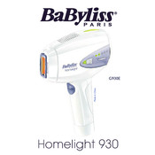BaByliss Homelight 930 Instructions Manual
