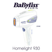 BaByliss G930E Instructions Manual