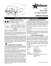 Holman IRCS2-SBK Installation Instructions Manual