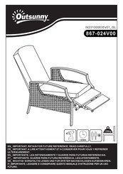 Outsunny 867-024V00 Manual