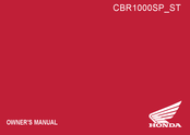 Honda CBR1000ST 2021 Owner's Manual