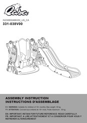 QABA 331-038V00 Assembly Instruction Manual
