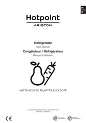 Hotpoint Ariston HAT70I 932 W DC FR User Manual