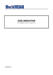 WorldWEIGH E302 Manual