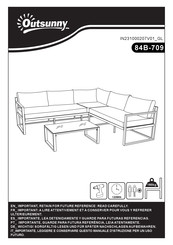 Outsunny 84B-709 Manual