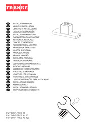 Franke FMY DRIP-FREE 60 Installation Manual