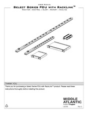 LEGRAND Middle Atlantic Select Series User Manual