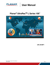 Planar UltraRes URL109-MFT User Manual