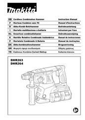 Makita DHR264 Instruction Manual