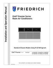 Friedrich Chill CCF10B10B Installation And Operation Manual