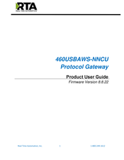 RTA 460USBAWS-NNCU Product User Manual