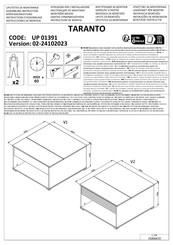 Dedeman TARANTO UP 01391 Assembling Instruction