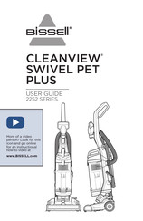 Bissell CLEANVIEW SWIVEL PET PLUS User Manual