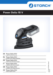 Storch Power Delta 18 V Instructions Manual