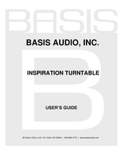 BASIS AUDIO INSPIRATION User Manual