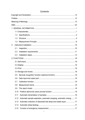 URIT Medical Electronic UC-1800 Instruction Manual
