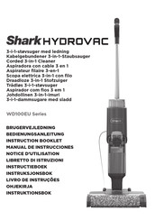 Shark Ninja HYDROVAC WD100EU Series Instruction Booklet