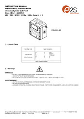 E2S STExCP8-BG-I Instruction Manual