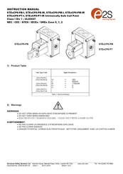 E2S STExCP8-PT-IR Instruction Manual