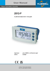 Fluidwell D012-A User Manual