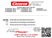 Carrera RC Nintendo Mario Kart Mini RC Toad Assembly And Operating Instructions Manual