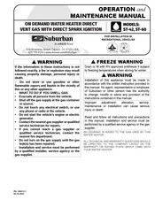 Airxcel Suburban ST-42 Operation And Maintenance Manual