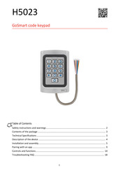 GoSmart H5023 Manual
