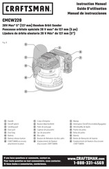 Craftsman CMCW220 Instruction Manual