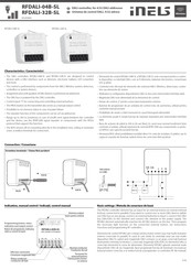 Elko RFDALI-04B-SL Manual