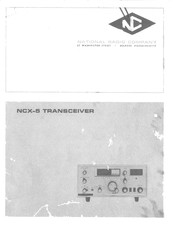 National Radio NCX-5 Manual