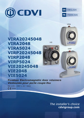 CDVI VIRA20245048 Installation Manual
