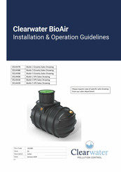 ClearWater BioAir DS1438B Installation & Operation Manual