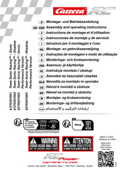 Carrera RC 370201061 Assembly And Operating Instructions Manual