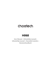 Choetech H068 User Manual