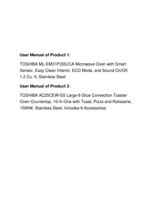 Toshiba AC25CEW-SSC Instruction Manual