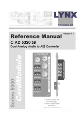 Lynx C AD 5320 SB Reference Manual