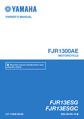 Yamaha FJR13ESG 2015 Owner's Manual