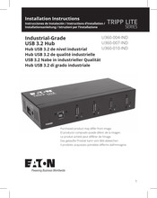Eaton TRIPP LITE U360-004-IND Installation Instructions