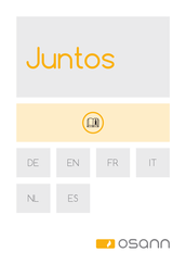 osann Juntos Assembly And Operating Manual