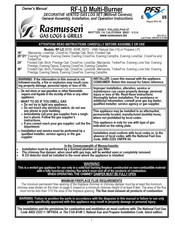 Rasmussen RF-LD60/72-VMV-P Owner's Manual