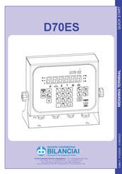 Bilanciai D70ES Quick Start