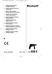 EINHELL BT-ID 550 E Original Operating Instructions